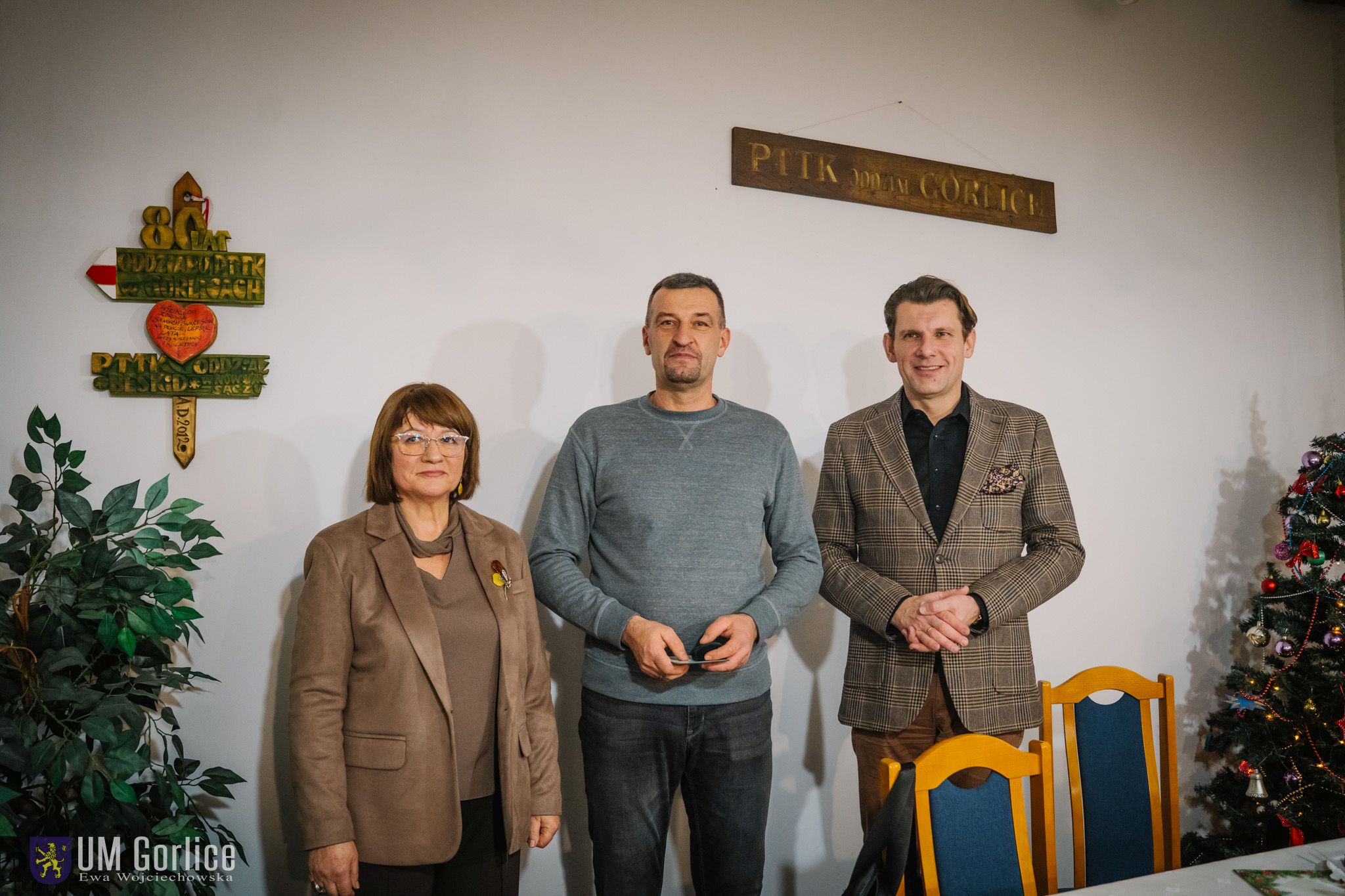 Uczestnicy spotkania w PTTK.