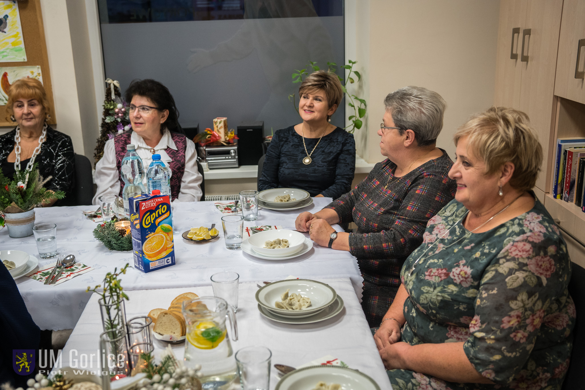 Uczestnicy spotkania w Klubie Seniora.