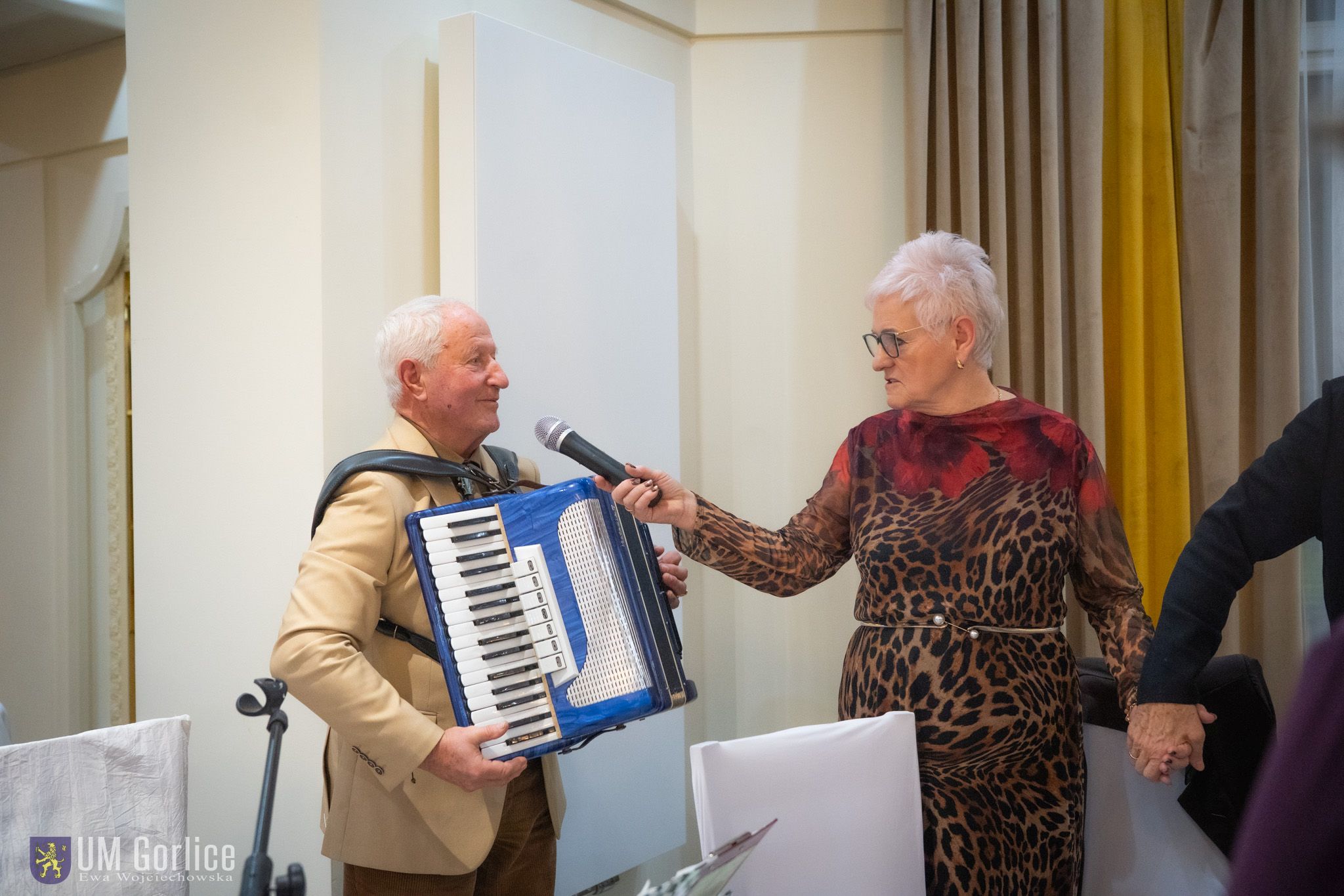 Goście podczas spotkania opłatkowego w Lordzie.