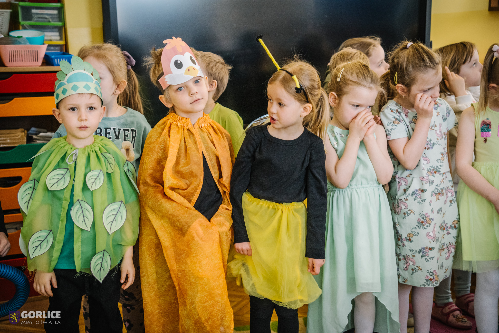 Przedszkolaki z MP 1 podczas esko-przedawatwienia