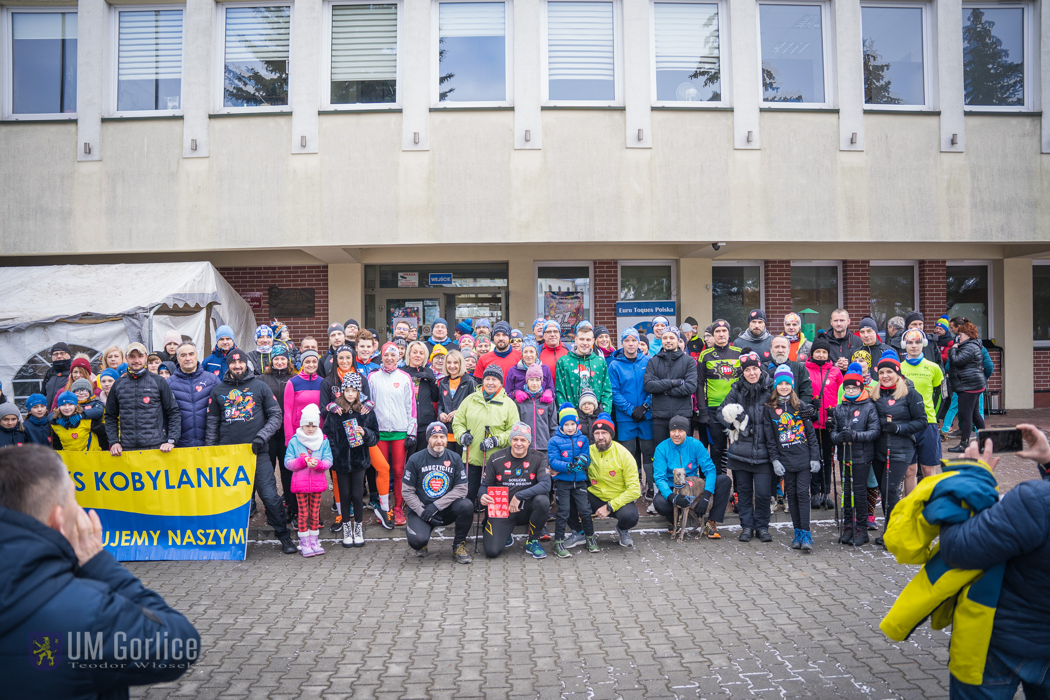 "Wielkoorkiestrowa Piątka" - start spod Hali Sportowej OSIR w Gorlicach