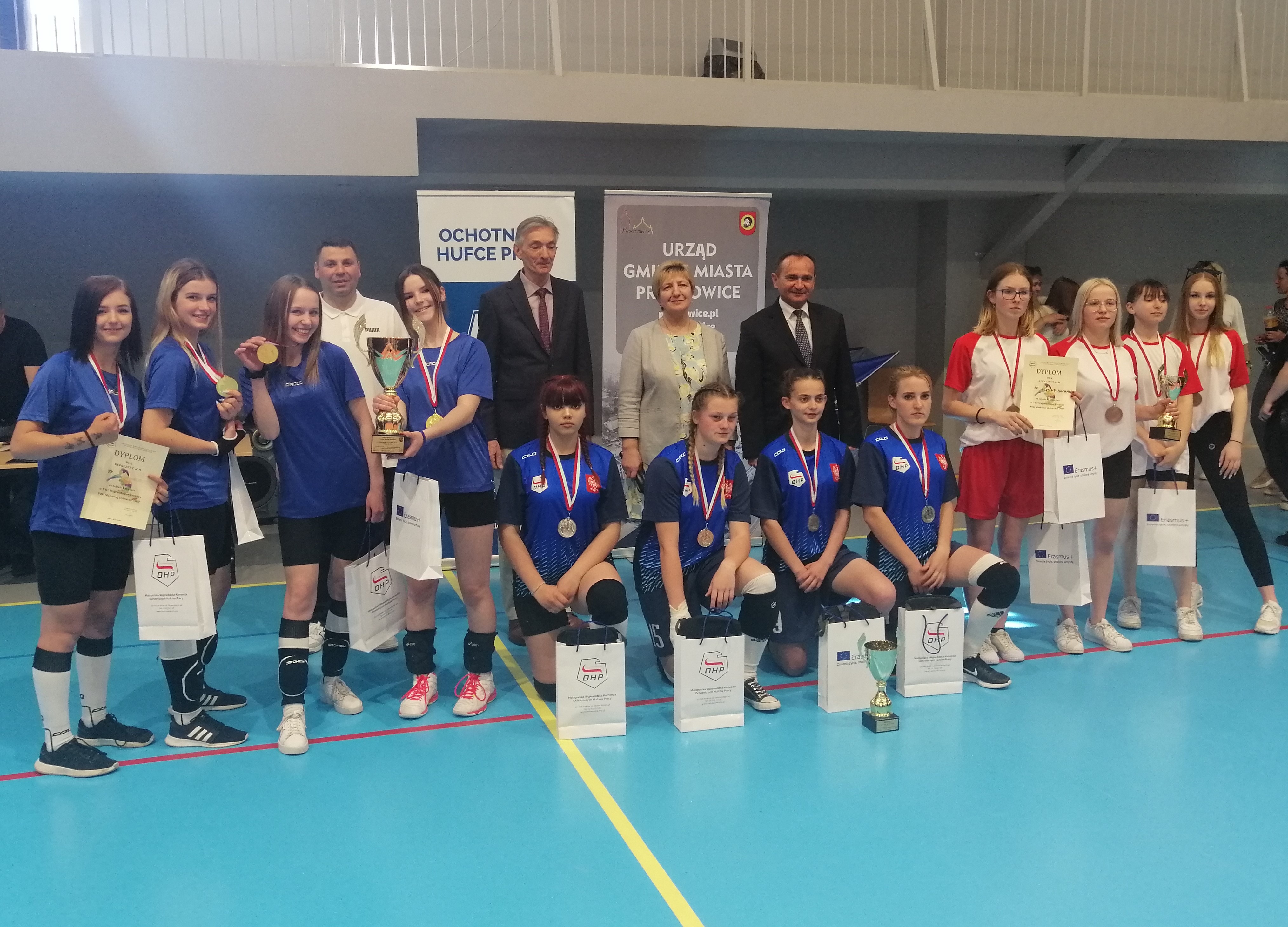 Drużynka HP Gorlice na podium