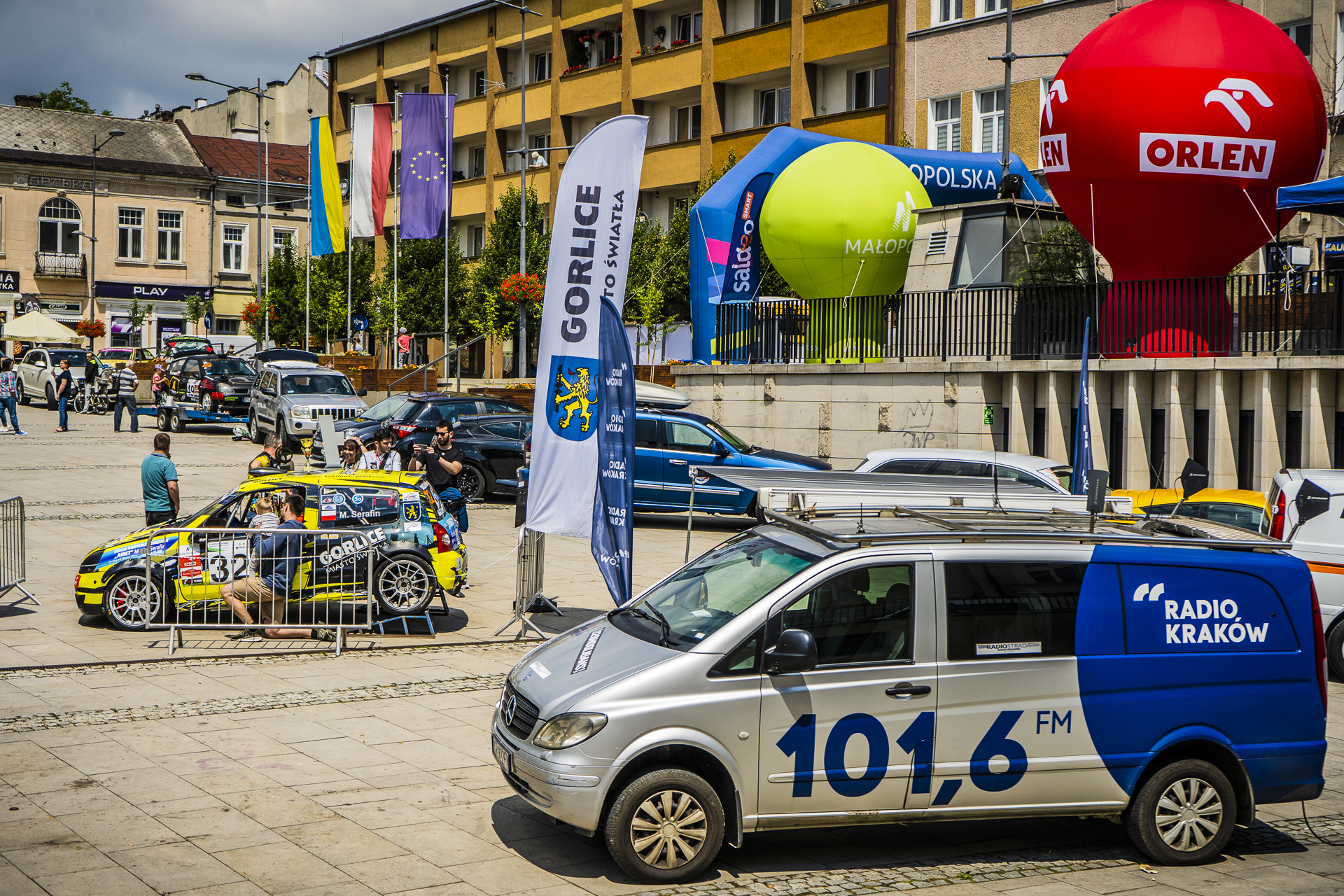 Badanie kiontrolne na gorlickim Rynku