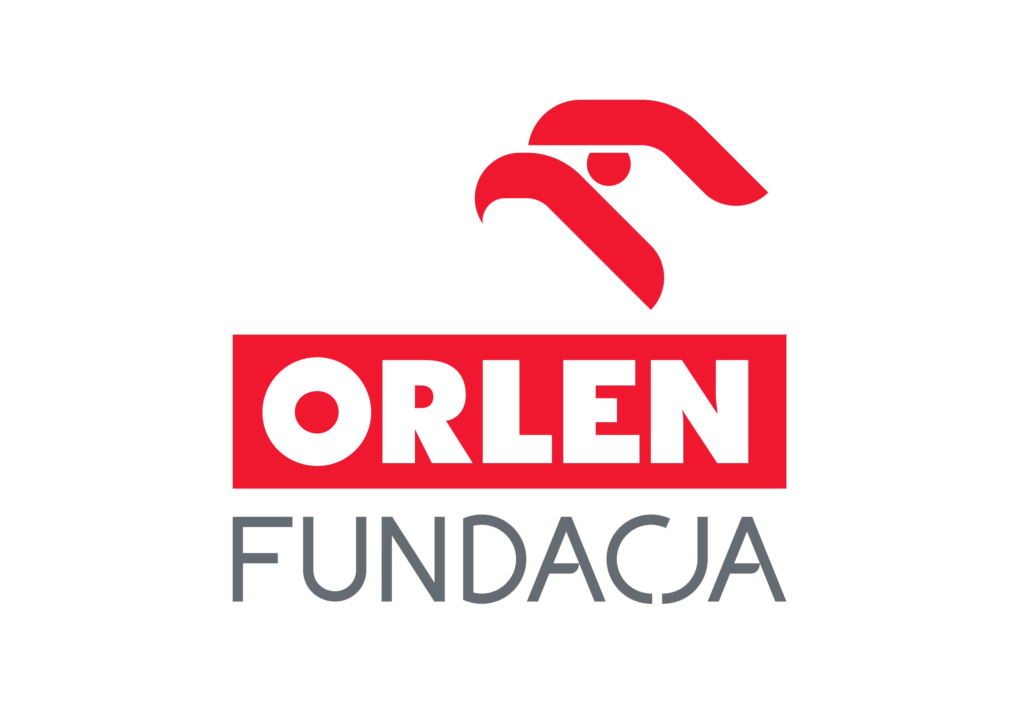 Logo Fundacji Orlen.