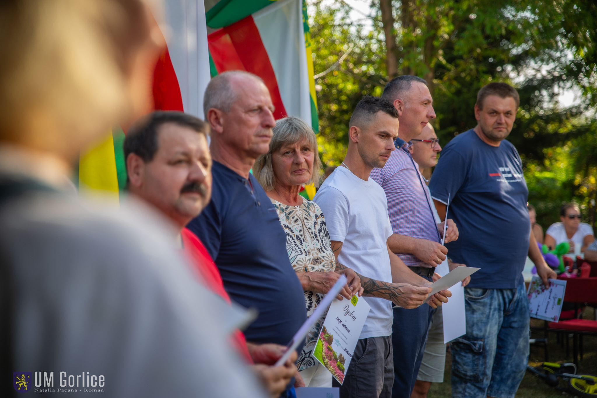 Wyróźnieni działkowcy 