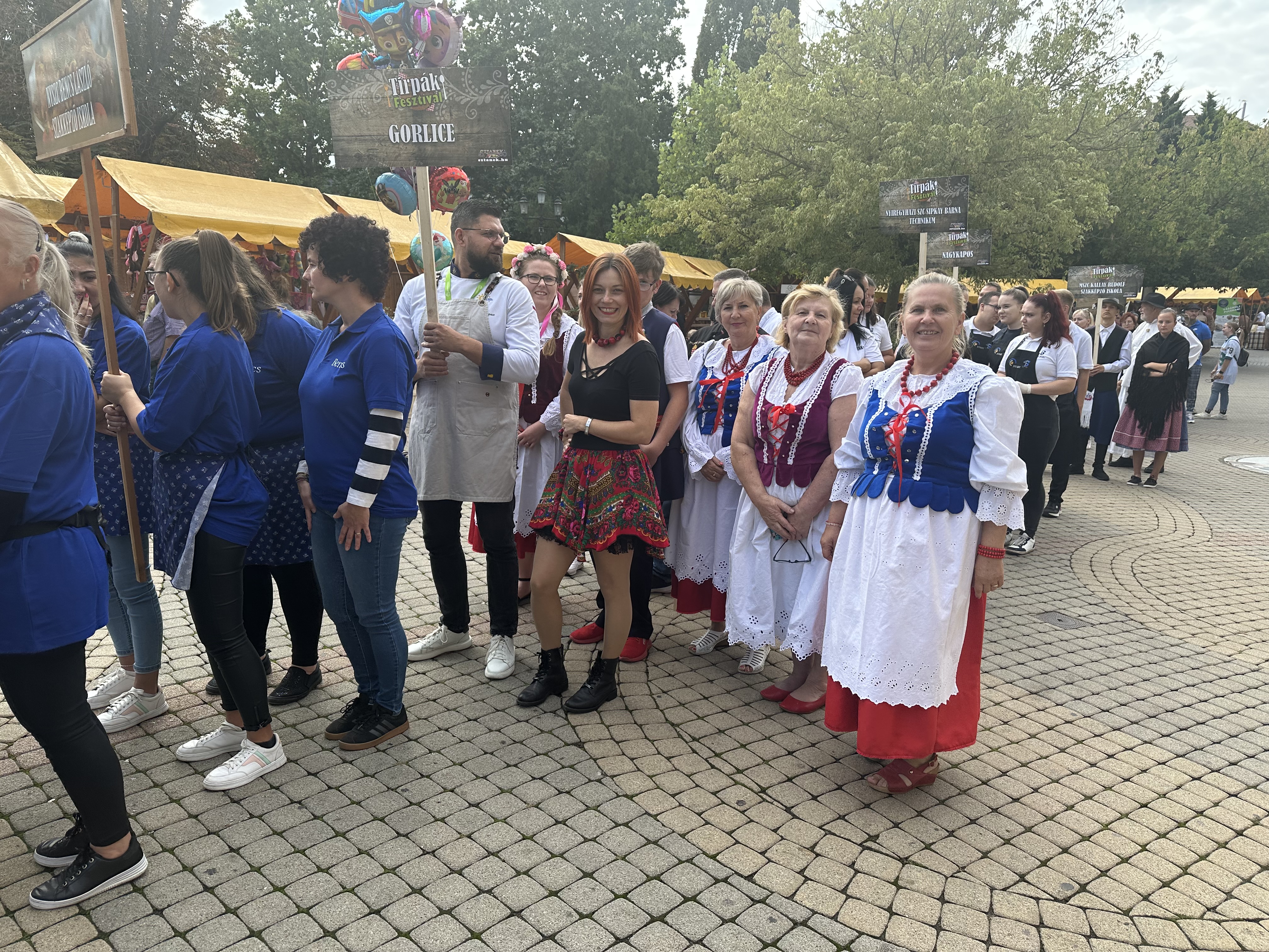 Repezentacja z Gorlic na Tirpak Festiwalu w Nyiregyhazie