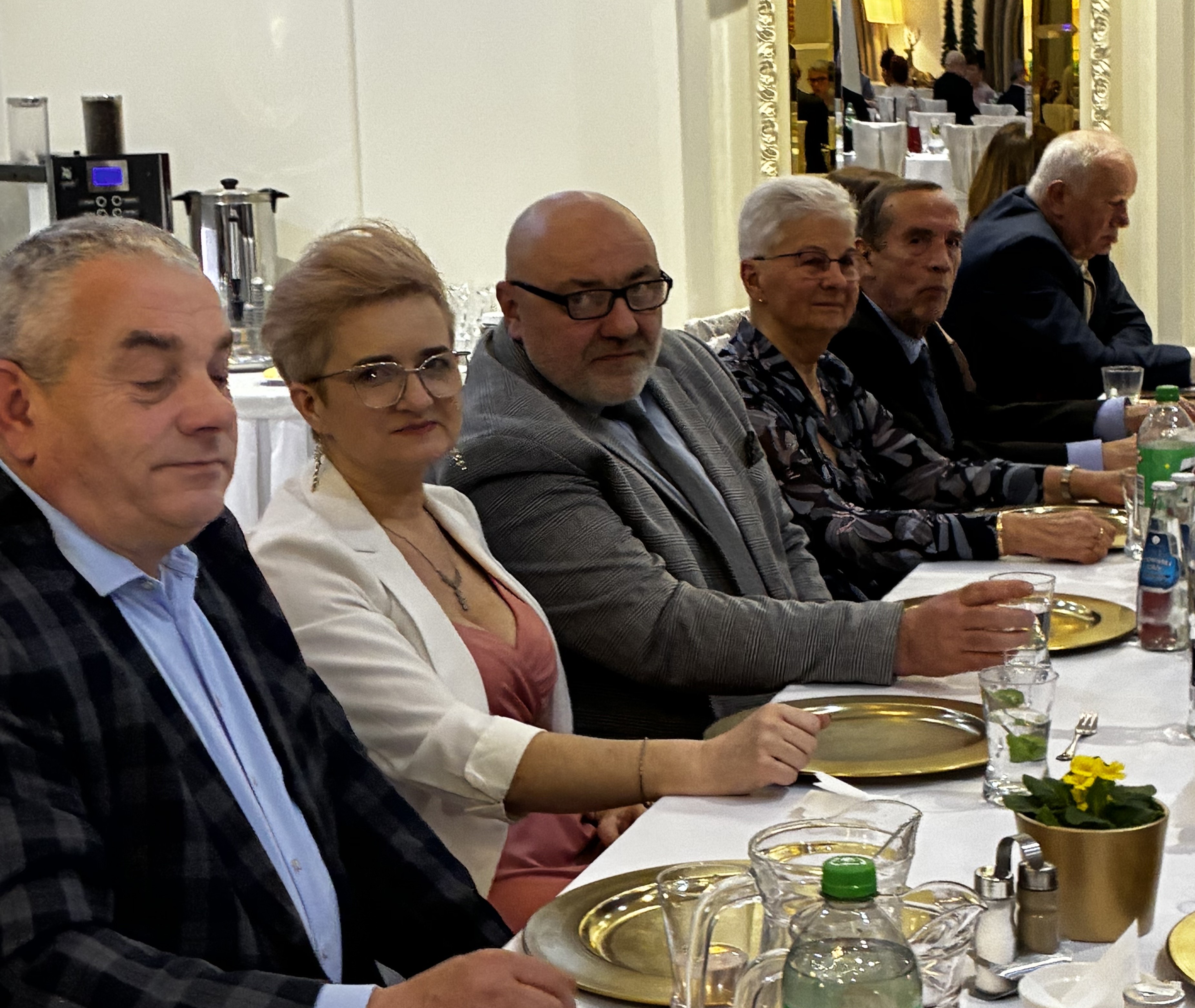 Goście specjalni podczas zabawy karnawałowej Osiedla Młodych