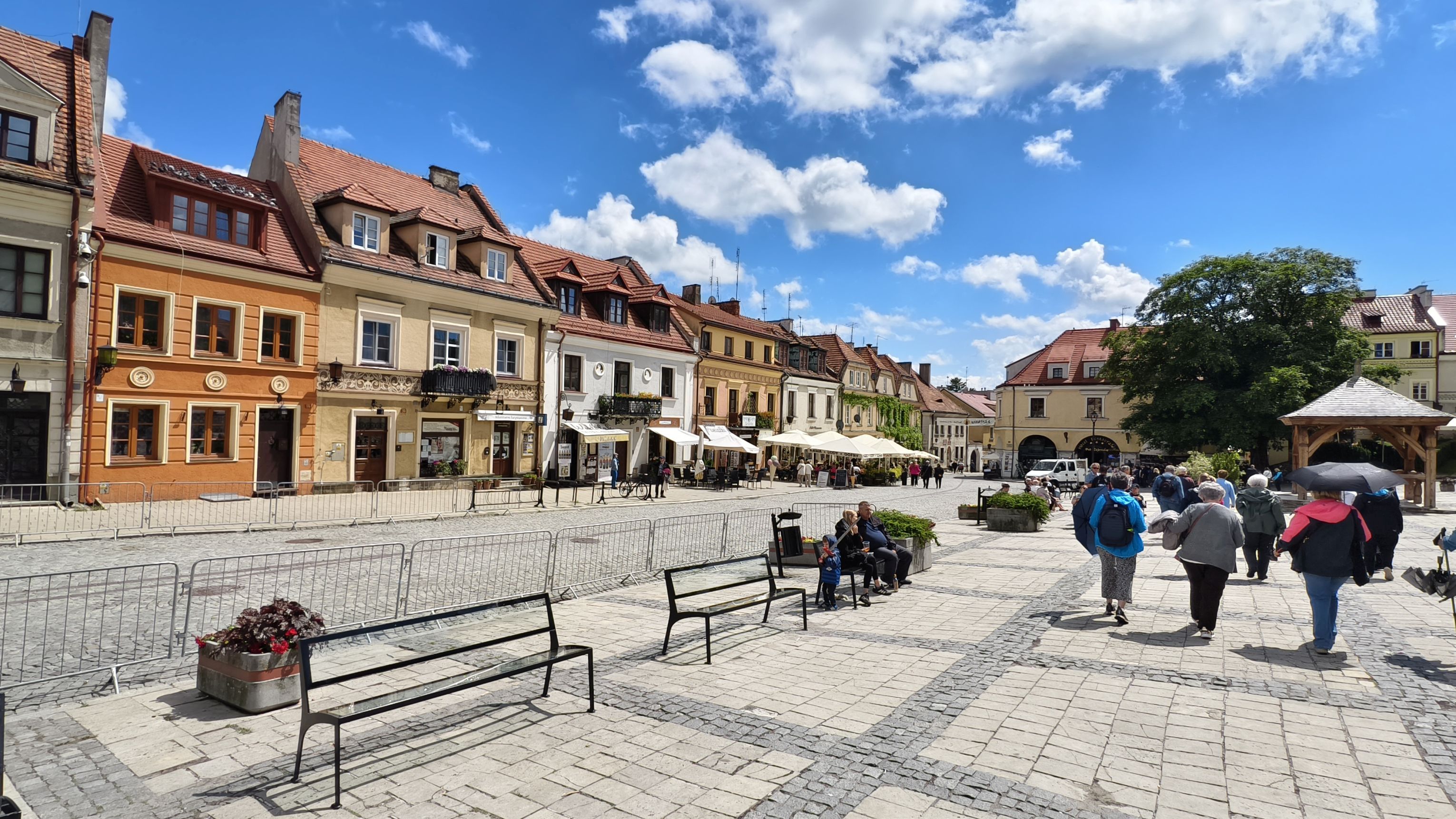 Rynek w Sandomierzu.