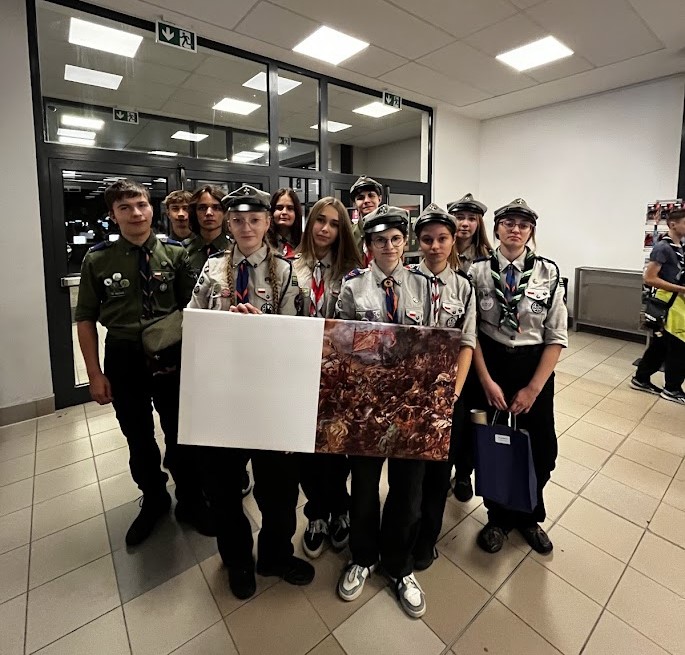 Harcerze z Gorlic na Inauguracji roku harcerskiego w Krakowie