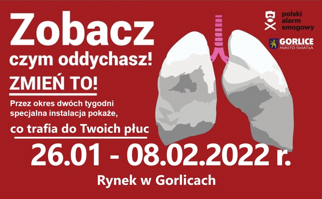 Plakat informacyjny dotyczacy akcji 