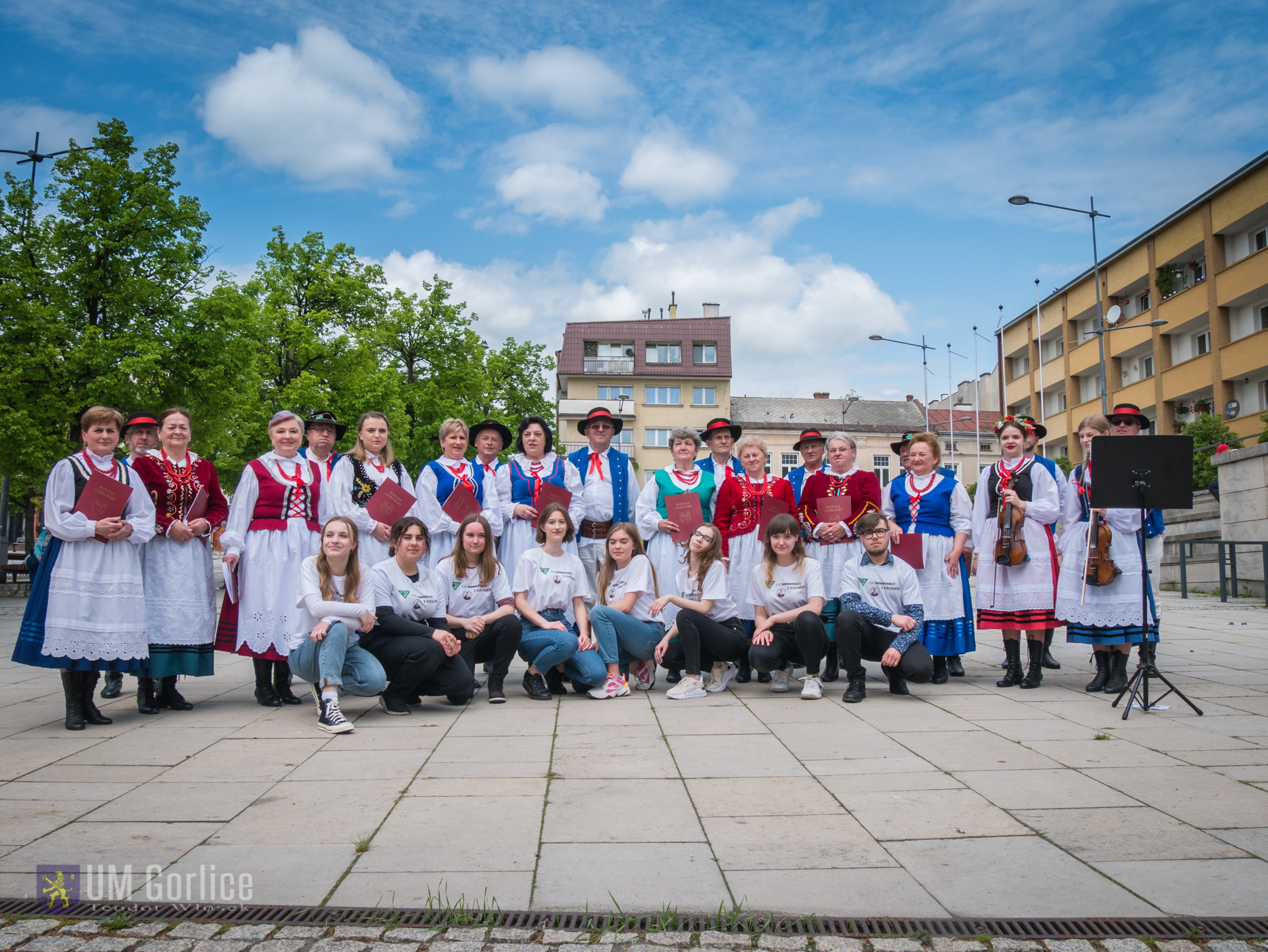 Zespół regionalny i Ekobohaterzy z Kromera