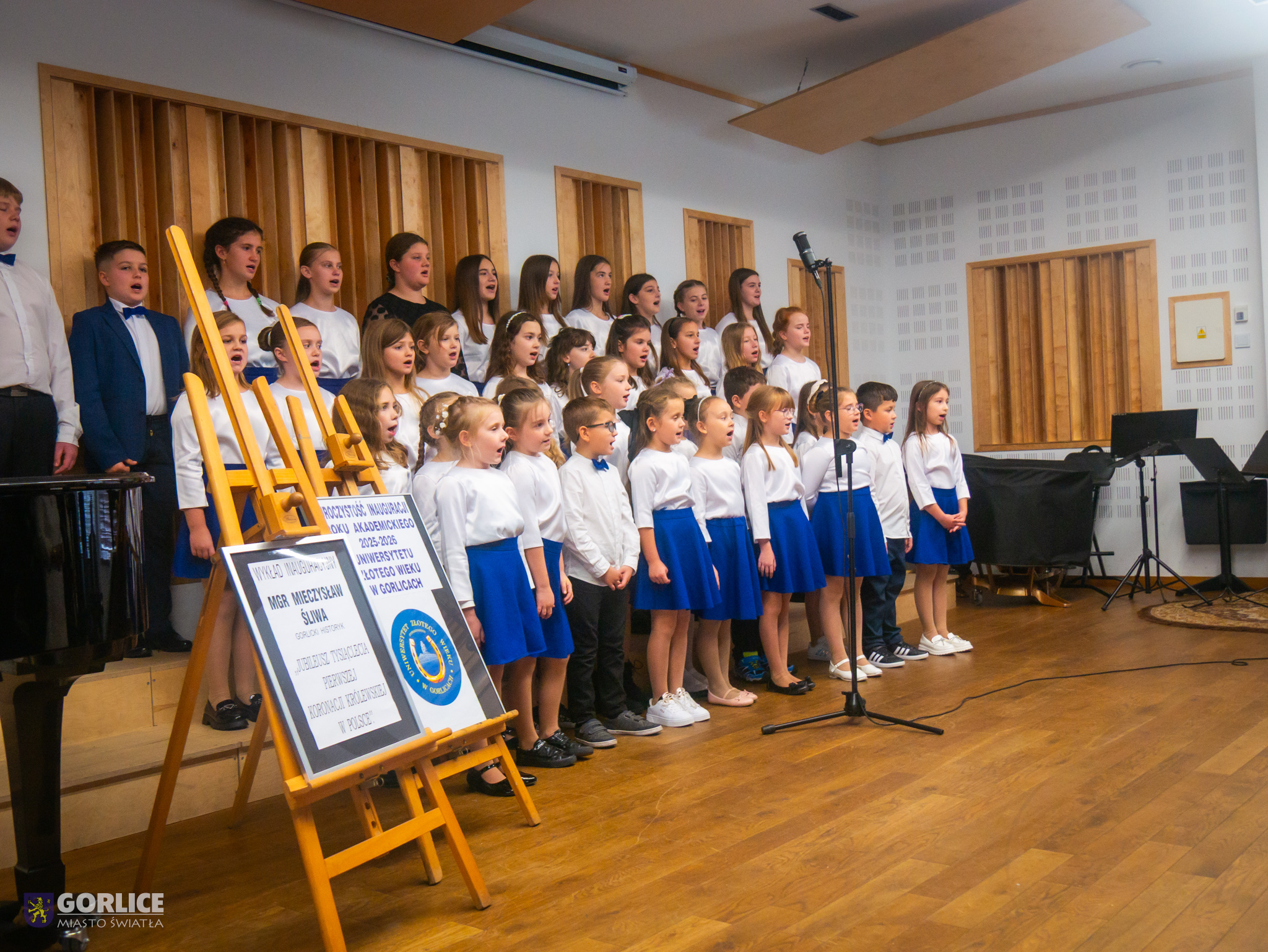 Występ zespołu podczas Inauguracji Roku Akademickiego UZW