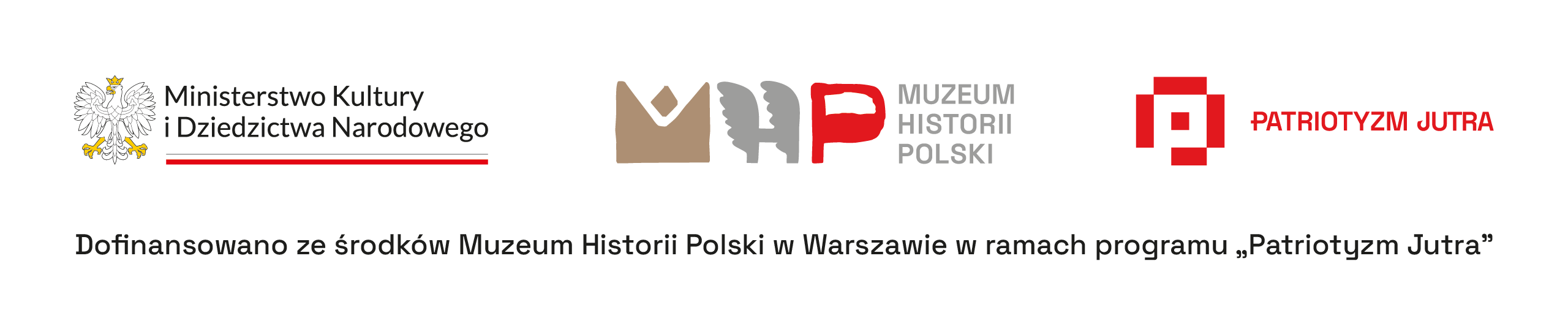 Belka z logotypami