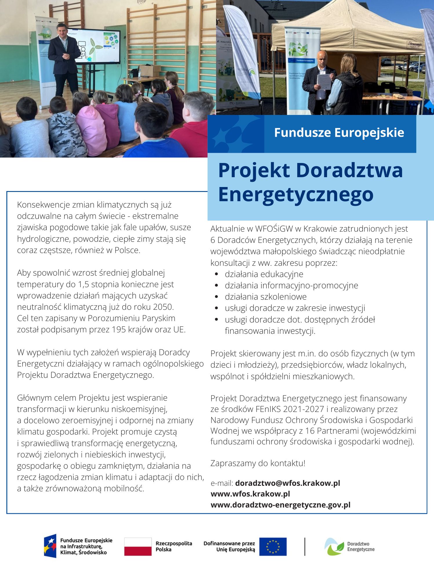 Plakat informacyjny