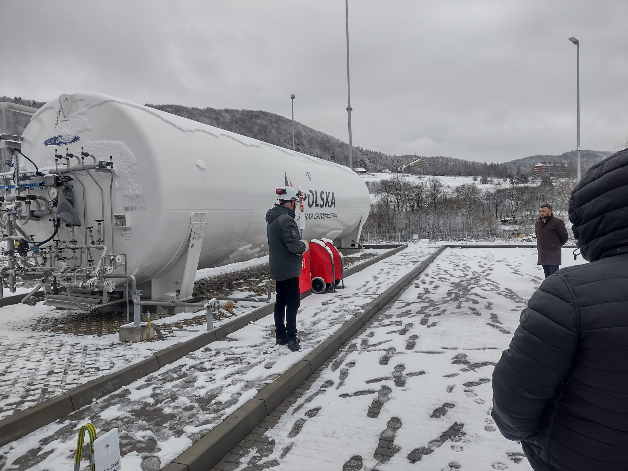 Stacja LNG w Wysowej.