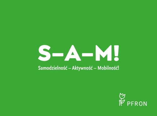 logotyp programu "Samodzielność-Aktywność-Mobilność"