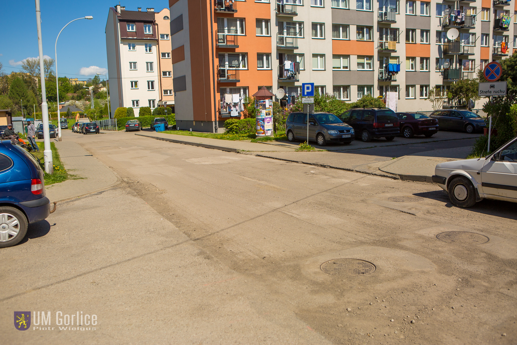 Remont ul. Kościuszki.