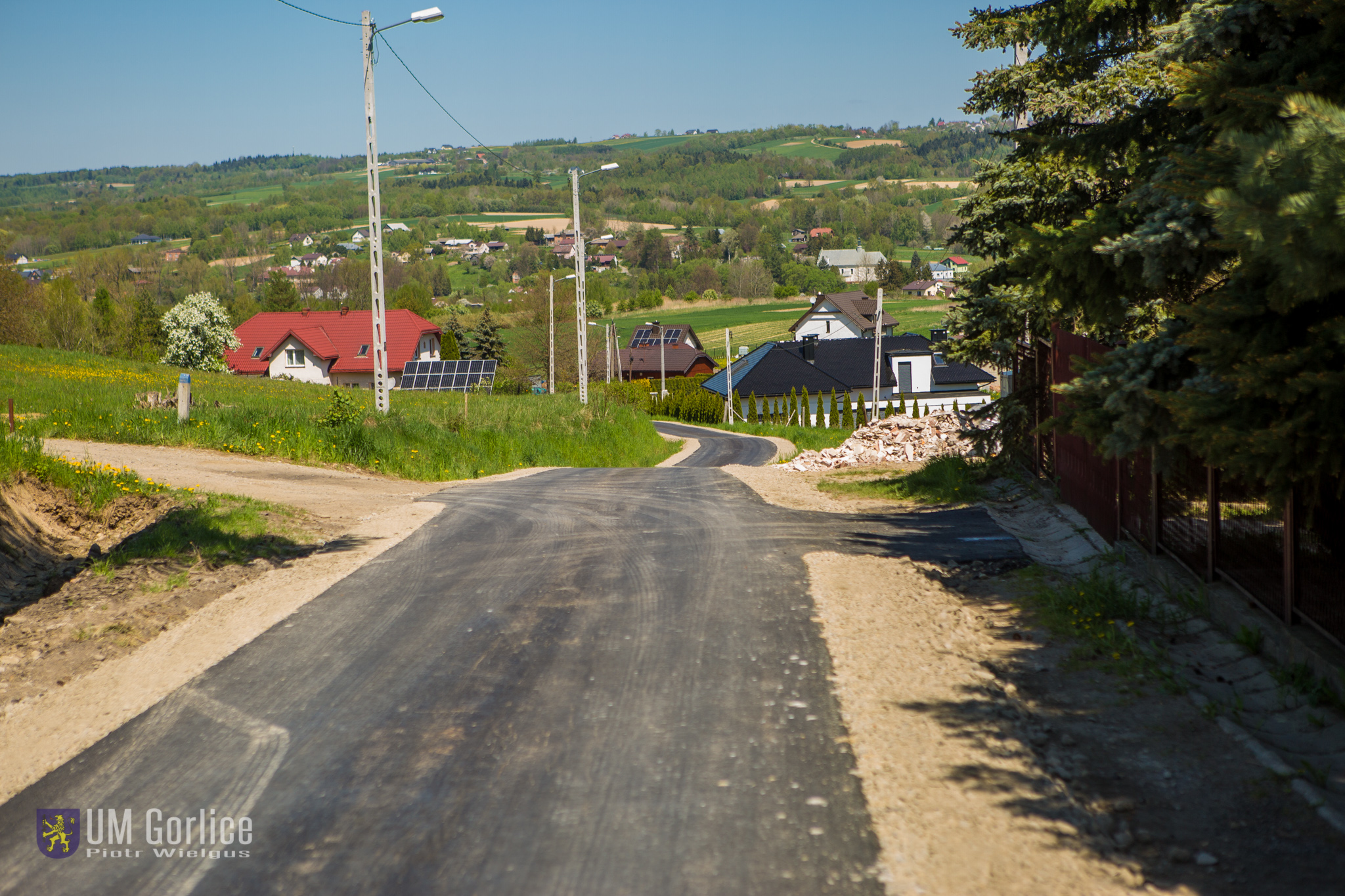 Remont ul. Leśnej.