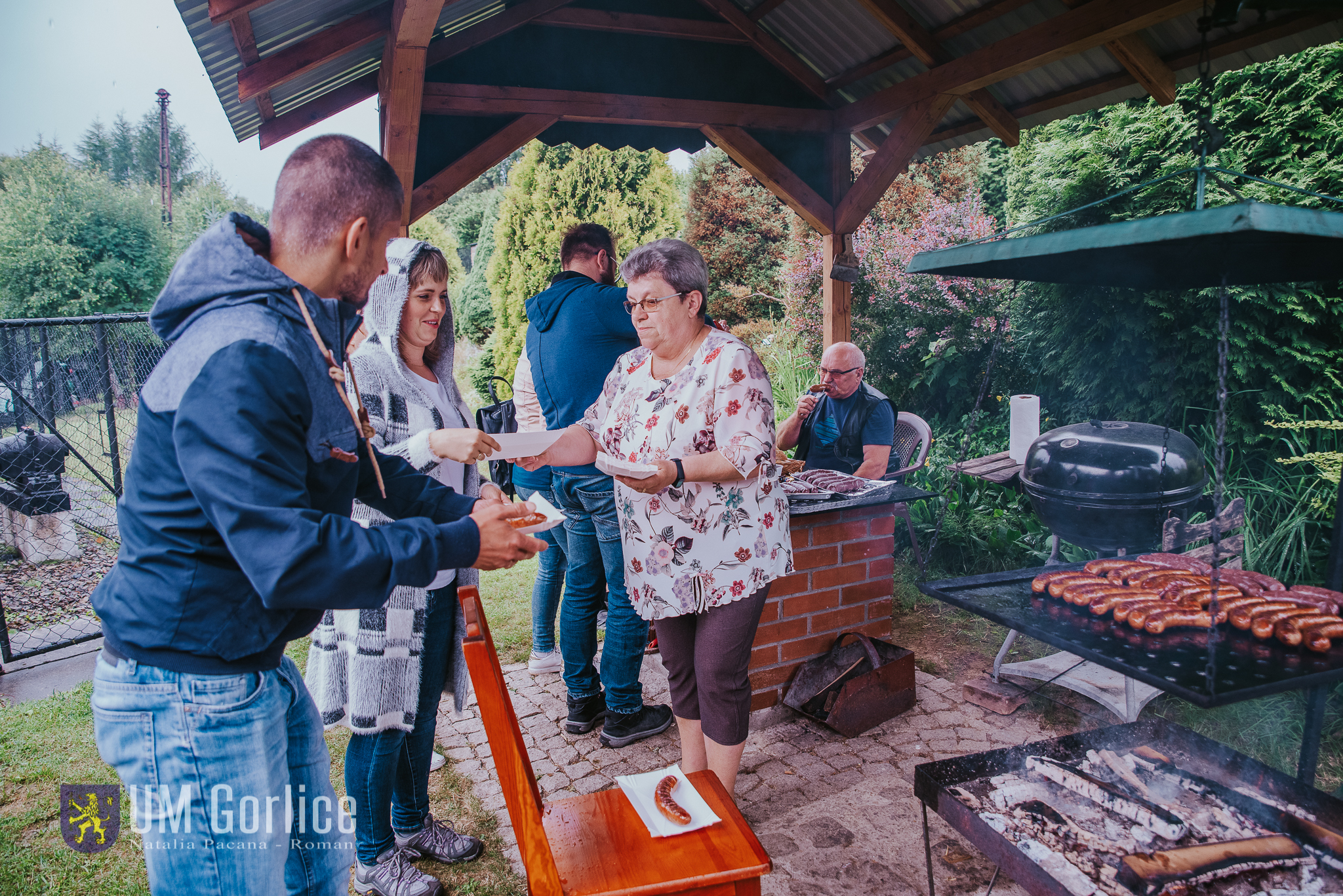 Grill w czasie Pikniku Rodzinnego z okazji Dnia Dziecka