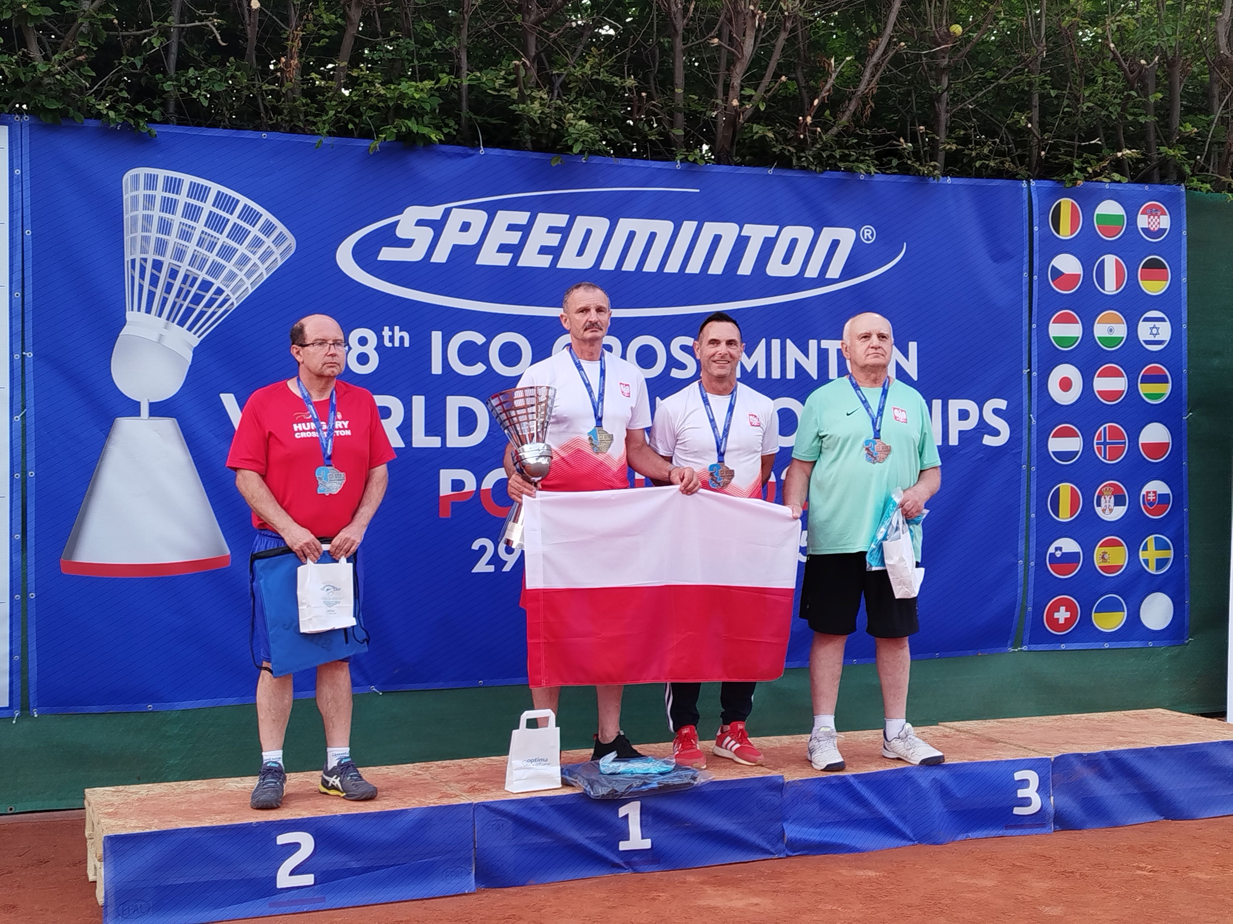 Gorliczanie na podium Mistrzostw Świata w Crossmintonie.