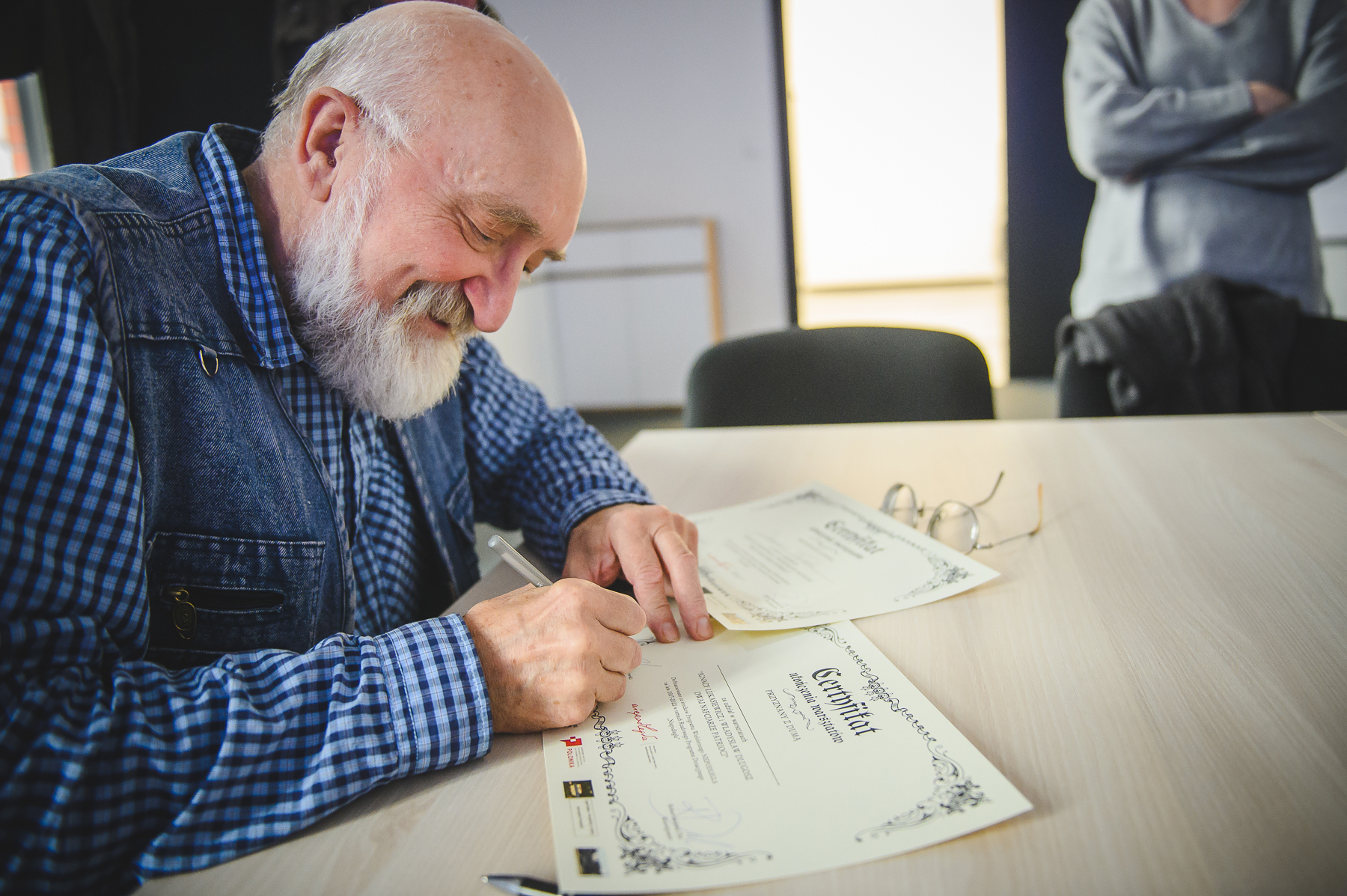 Podpisanie certyfikatów