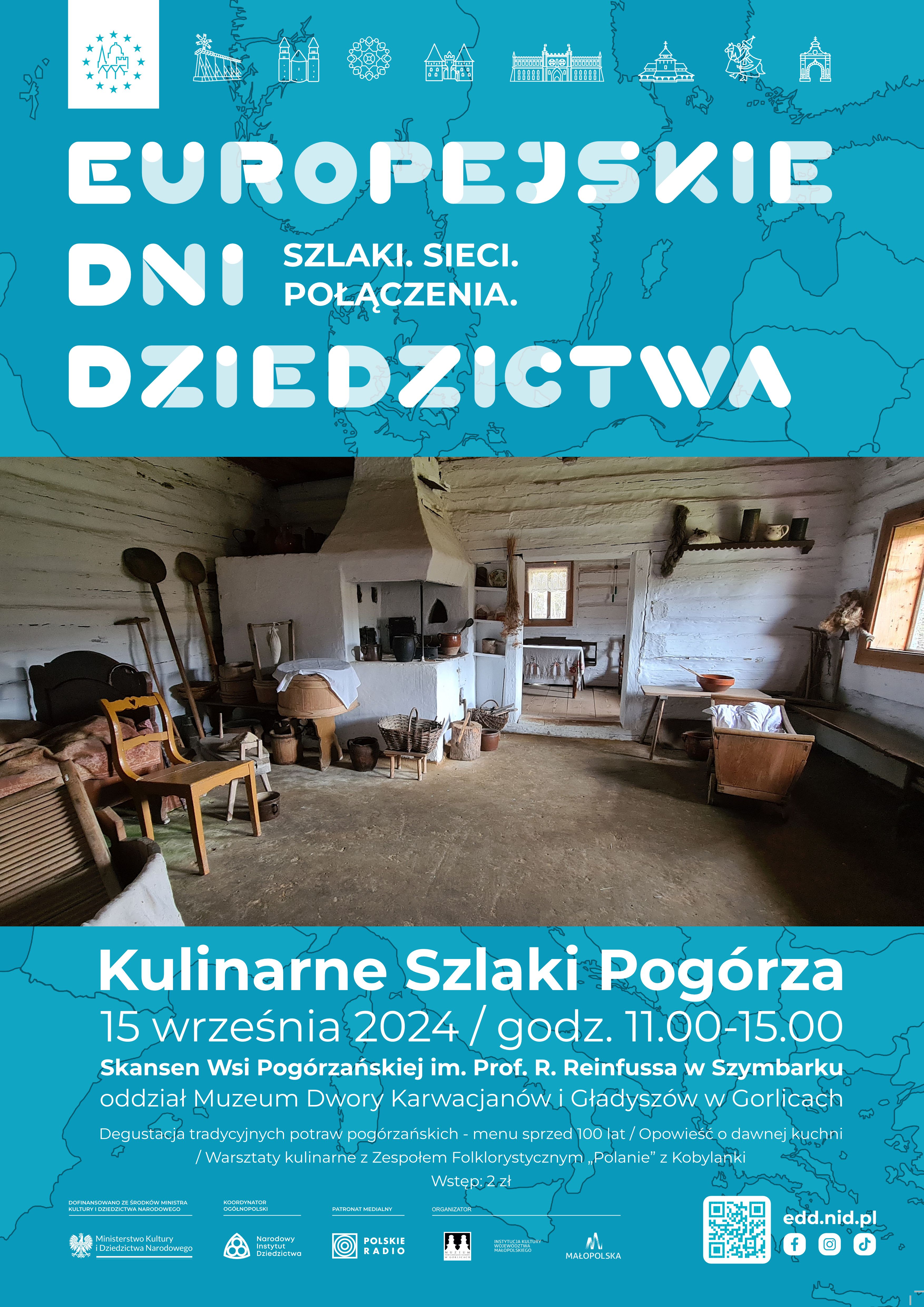 Plakat zapraszający na wydarzenie.