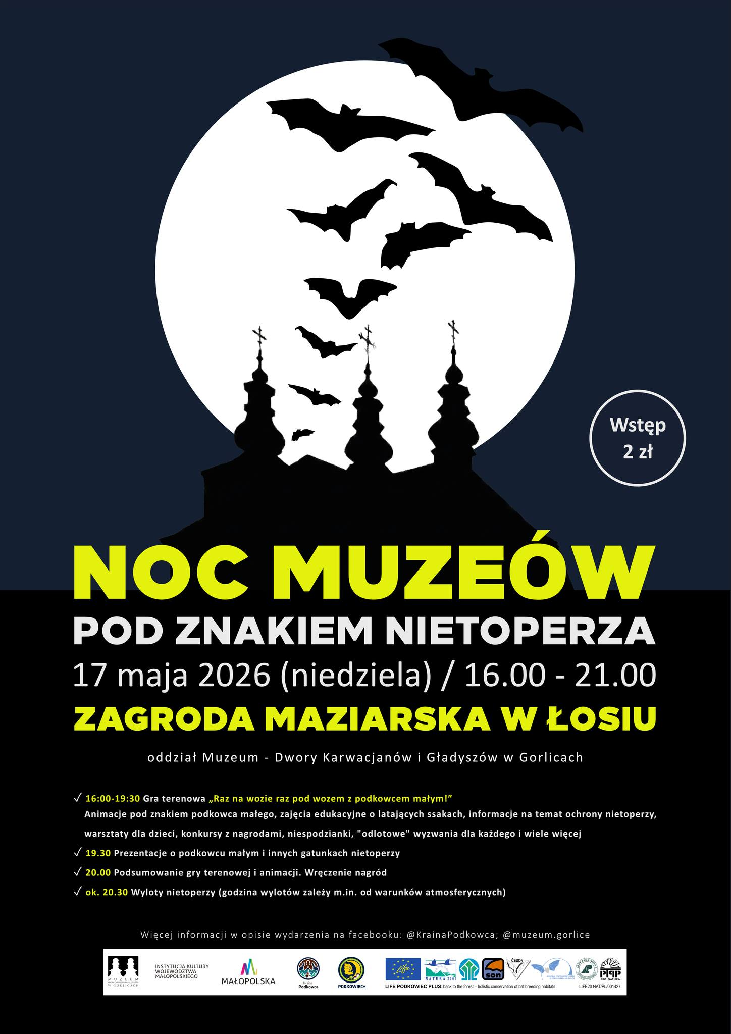 Plakat zapraszający na wydarzenie.