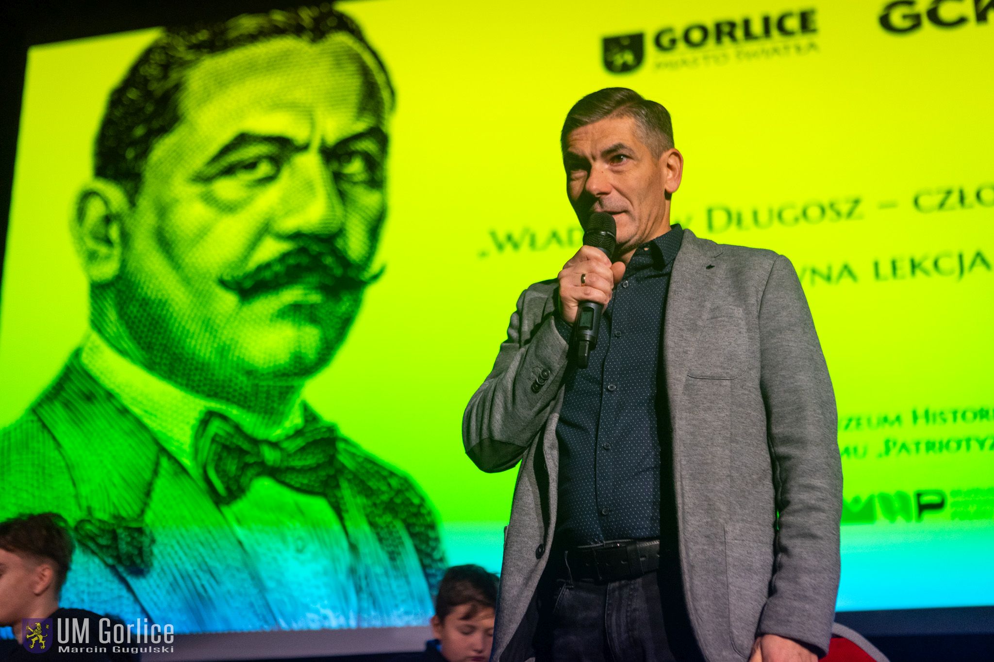 Przemawia janusz Zięba.