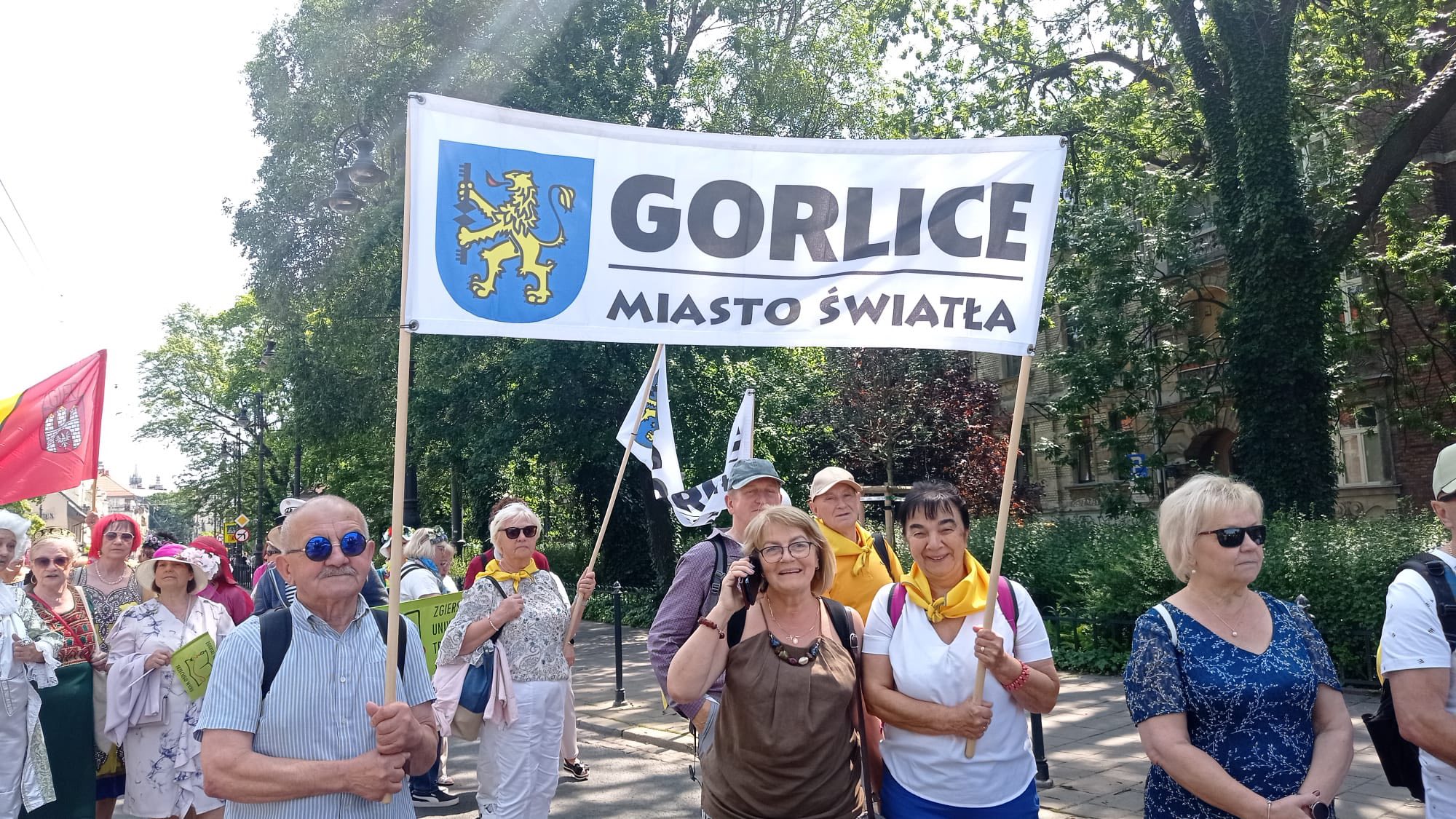 Seniorzy podczas Senioraliów w Krakowie.