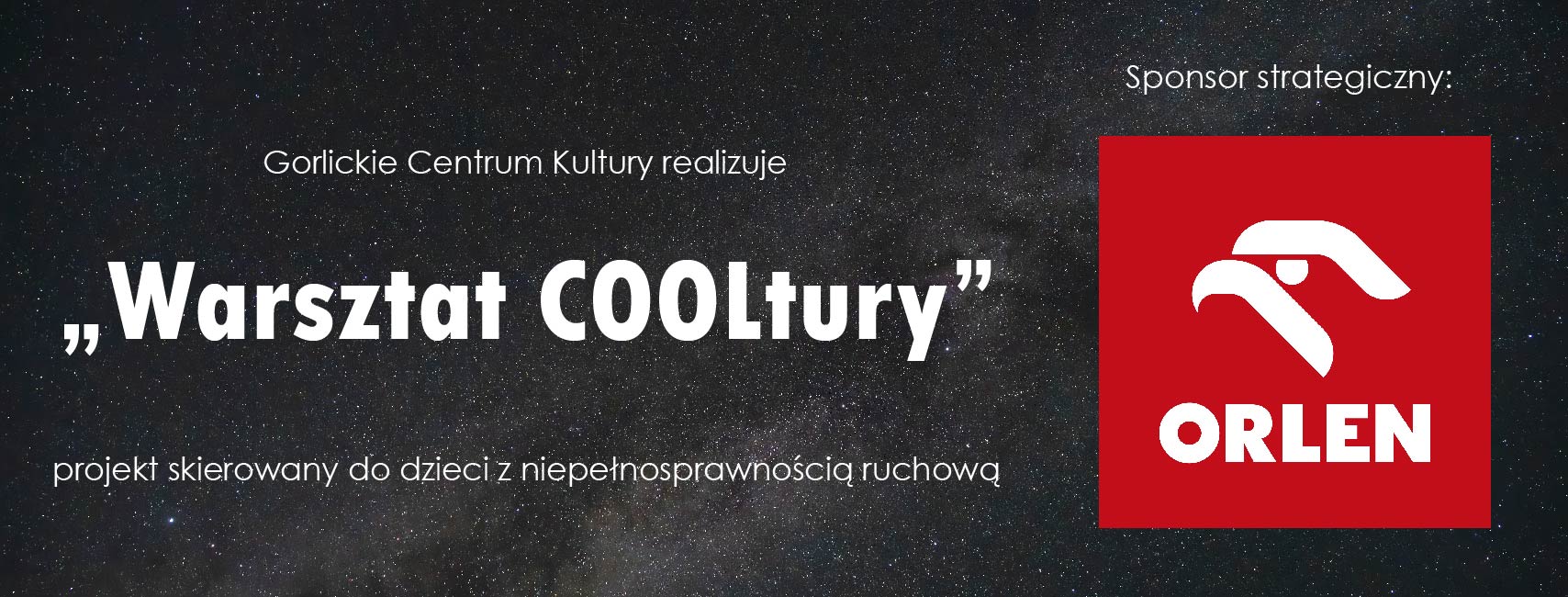 Logotypy GCK i Orlenu.