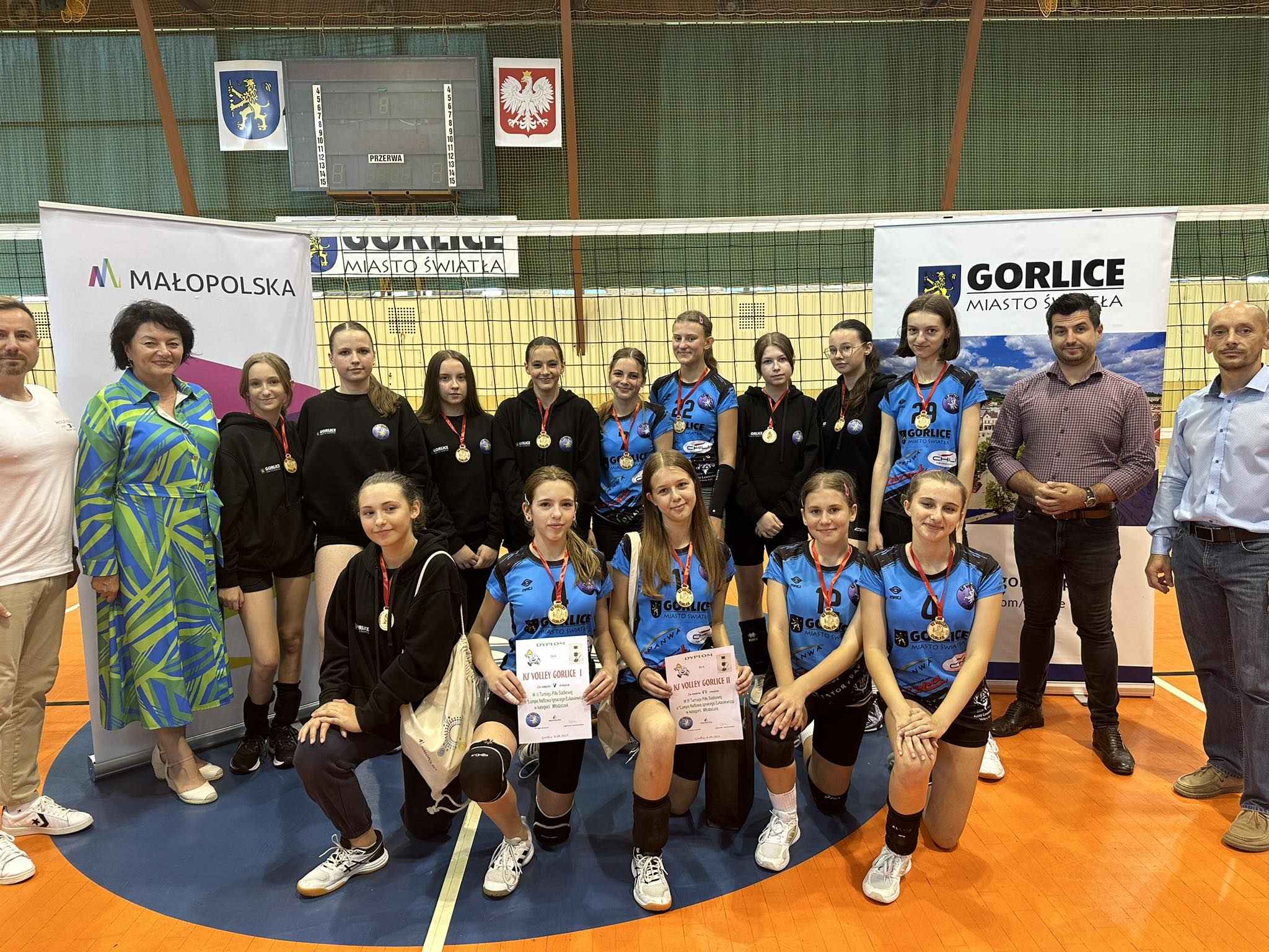 Zawodniczki Volley Gorlice.