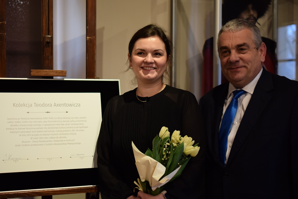 Dyrektor Muzeum i Przewodniczący Rady Robert Ryndak.