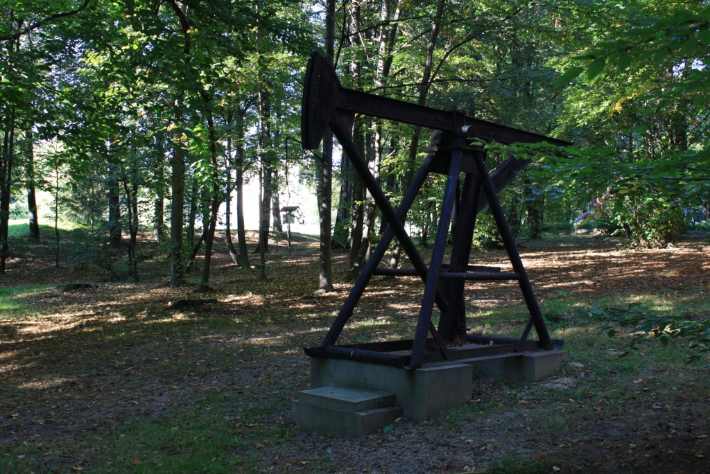 Widok na Park im. Williama MacGarveya w Gliniku Mariampolskim.