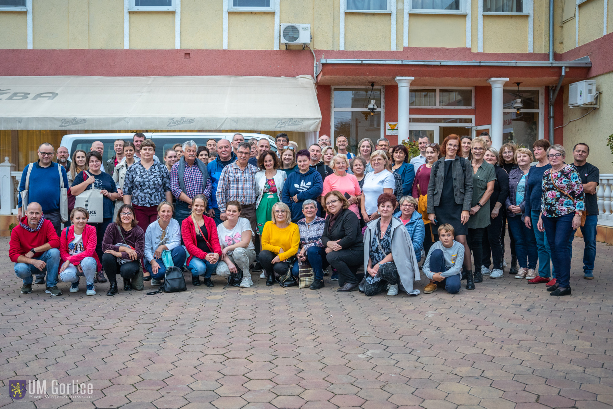 uczestnicy wyjazdu do Veľké Kapušan na Słowacji, w ramach projektu „Made in V4 – Let the local products be our common value!”