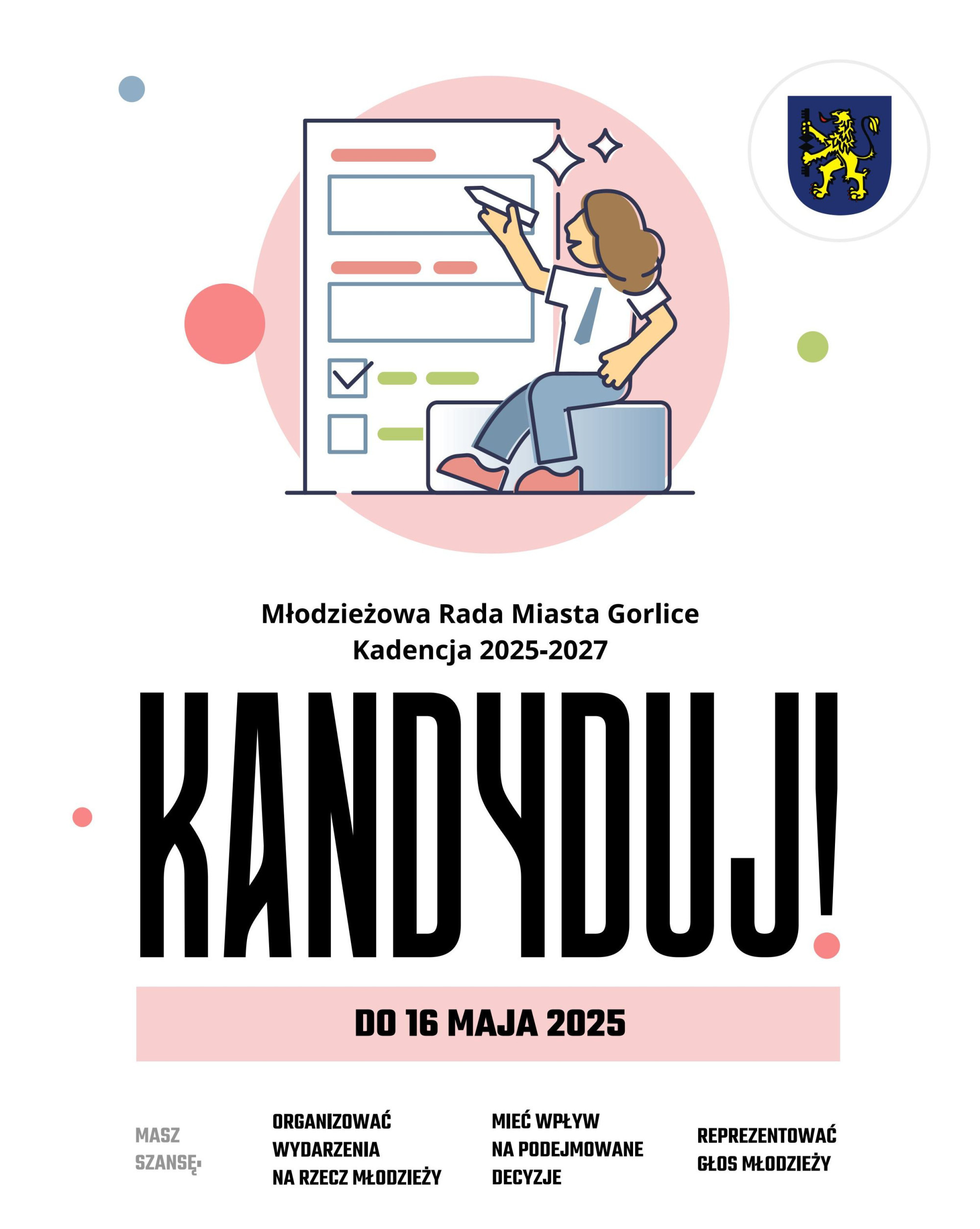 Chcesz decydować o mieście? Zostań młodzieżowym radnym!