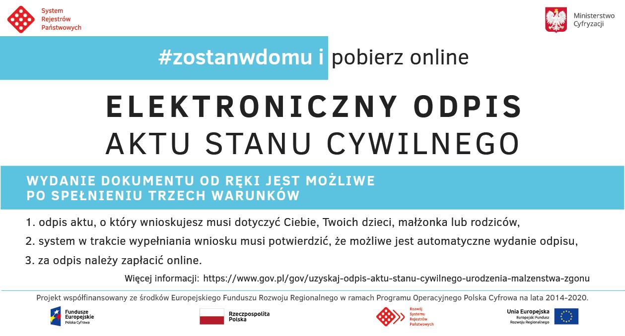 Elektroniczny odpis aktu stanu cywilnego