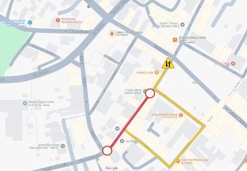 Czasowa zmiana organizacji ruchu w centrum Gorlic
