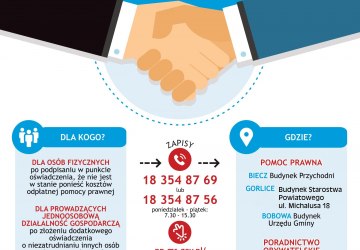 Nieodpłatna pomoc prawna i poradnictwo obywatelskie