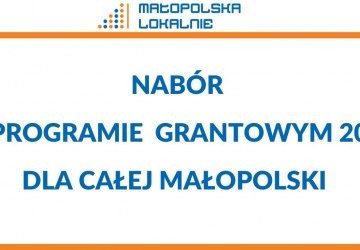 Nabór w konkursie grantowym Małopolska Lokalnie