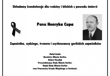 Zmarł Henryk Cup