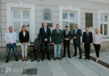 Delegacja z Muzeum Wojskowości w Budapeszcie odwiedziła Gorlice
