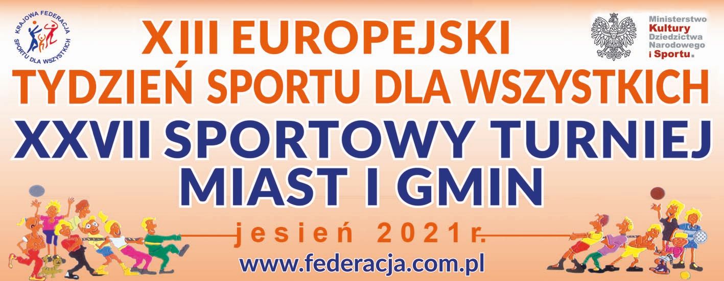 Baner Europejskegoi Tygodnia Sportu dla Wszystkich