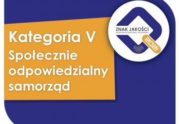Baner z napisem Znak Jakości Ekonomii Społecznej i Solidarnej 2021