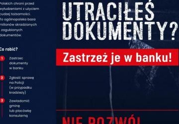 Co zrobić w przypadku utraty dokumentów? Nie pozwól ukraść swojej tożsamości