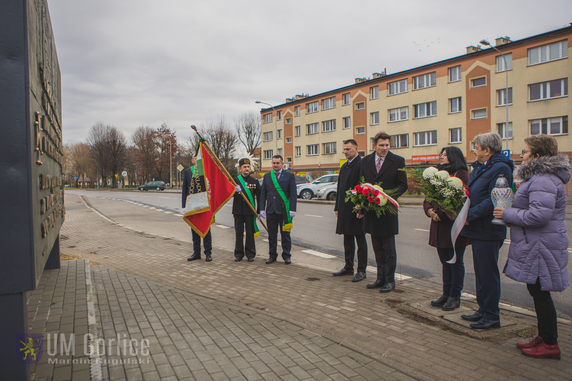 „Ludziom Glinika poległym za wolność i sprawiedliwość społeczną”