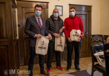 Gruzińska reprezentacja młodzieżowa siatkarzy na zgrupowaniu w Gorlicach