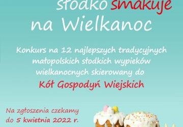 Plakat zapraszający na konkurs.