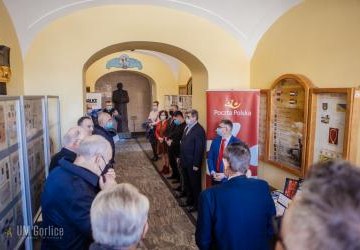 Pokaz filatelistyczny w gorlickim Ratuszu.