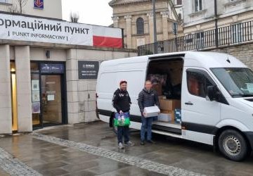 Kolejne dary trafiły do Kałusza