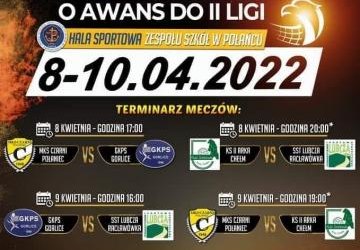 Terminarz meczów GKPS Gorlice w turnieju półfinałowym.